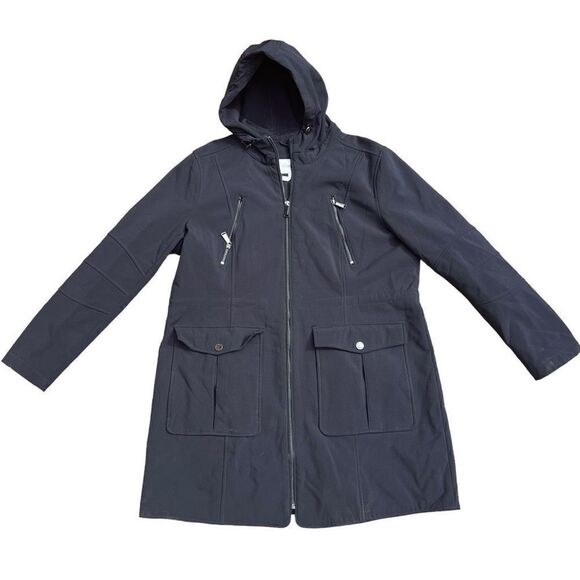 BCBGENERATION Women’s Black Zip Up Jacket Size XL - Picture 1 of 7